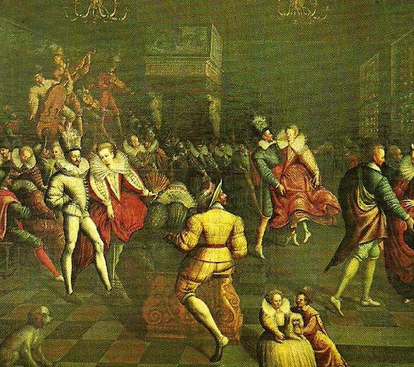 ball at the valois court, unknow artist